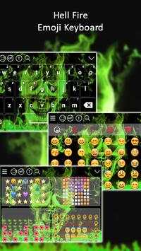 Hell Fire Emoji Keyboard screenshot 1