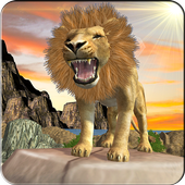 Leone simulatore Animal icon