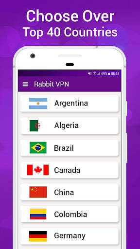 Rabbit VPN - Fast Hotspot VPN screenshot 2
