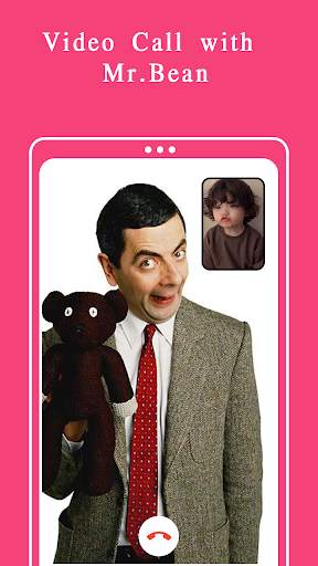 Mr.Bean Funny Video Call & Kids Video Prank screenshot 2