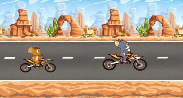 Jerry Moto Race And Tom screenshot 2