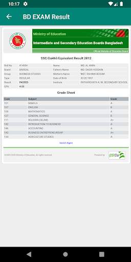 All Exam Result - HSC result 2021 screenshot 3