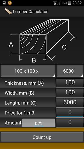 Calculator Lumber & Timber screenshot 1