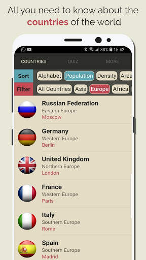 Discover Countries screenshot 1