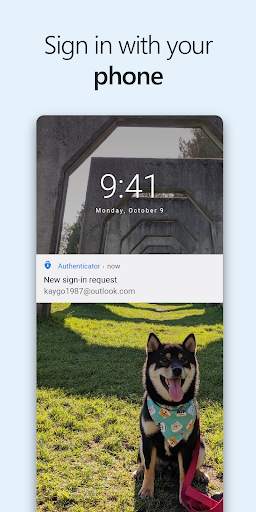 Microsoft Authenticator screenshot 2