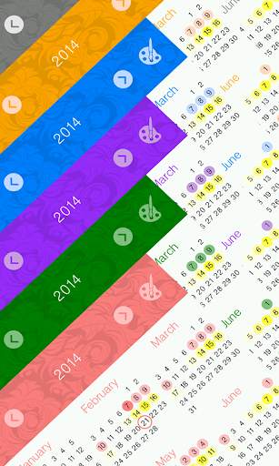Women’s calendar screenshot 2