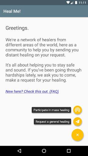 The Healing App: Heal Me! screenshot 1