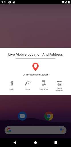 Live Mobile Location and Address screenshot 1
