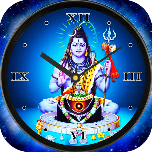 Lord Shiva Clock Live Wallpaper icon