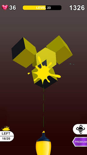 Color 3D Shapes Hit Casual Games screenshot 8