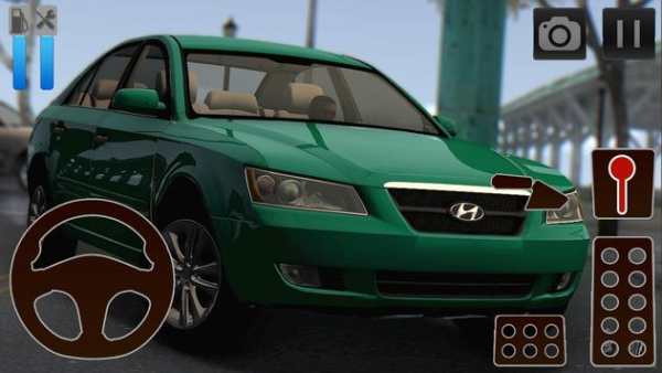 Car Driving Simulator Hyundai screenshot 2