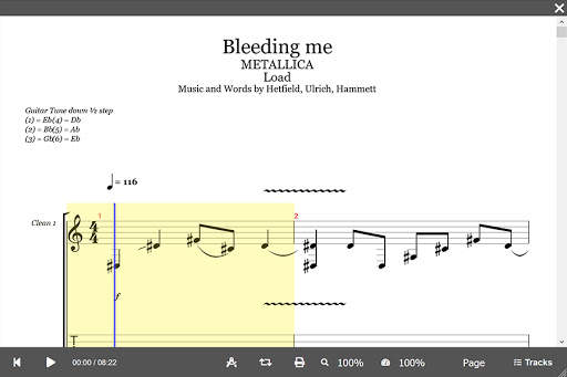 GProTab: Guitar tabs & player 12 تصوير الشاشة