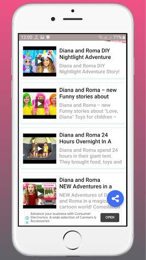 Funny Kids Show : Diana, Nastya and Roma Kids Show screenshot 3