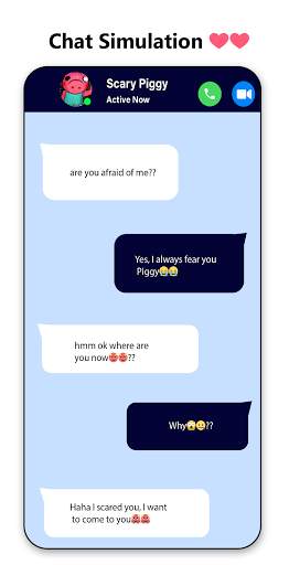 Scary Piggy Granny 📱 video call & talk   chat screenshot 2