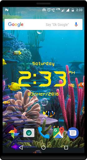 Aquarium live wallpaper with d screenshot 2