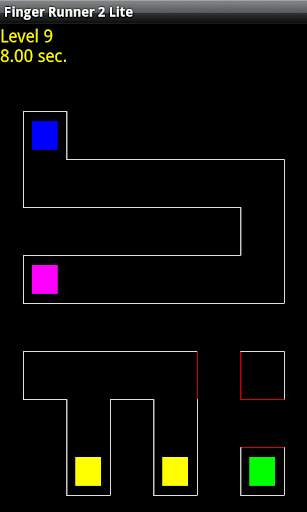 Finger Runner 2 Lite screenshot 1