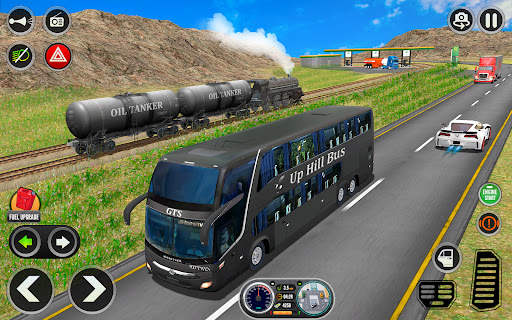 Bus Driving Simulator-Bus Game screenshot 1