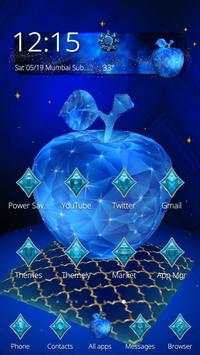 3D Crystal Apple Launcher Theme screenshot 4