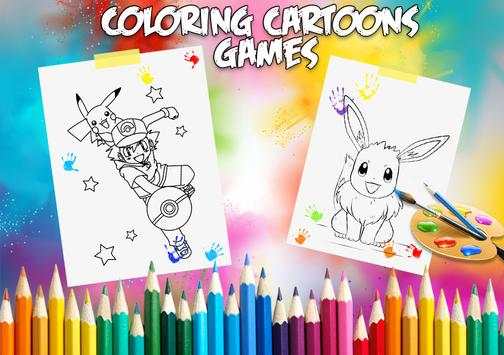 🎨 Coloring Pokemon Book Free screenshot 1