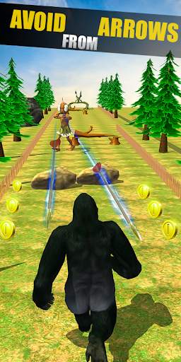 Rush Angry Kong Jungle Run screenshot 3