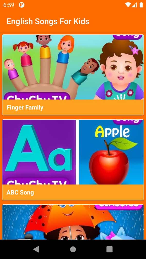 English Songs For Kids screenshot 1