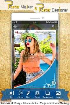 Poster Maker & Poster Designer 3 تصوير الشاشة