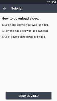 Plus Video Downloader For Facebook screenshot 1