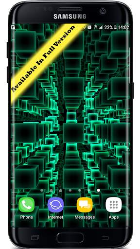 Infinity Parallax Cubes 3D Live Wallpaper screenshot 6