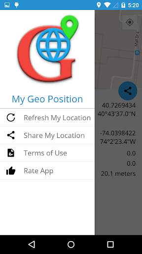 My Geo Position screenshot 2