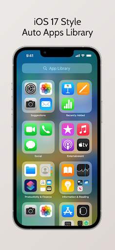 Launcher iOS 17 screenshot 4