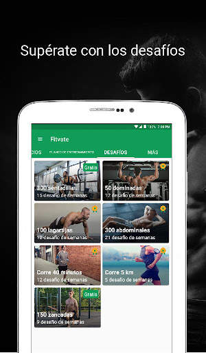 Fitvate - Entrenamiento en Gym screenshot 11