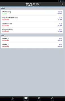 SpeakWrite Recorder screenshot 7