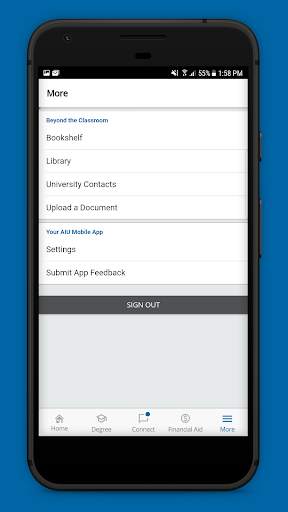 AIU Student Mobile скриншот 7