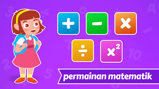permainan matematik - Penambahan Penolakan pendara screenshot 6