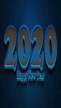 Happy New Year Wallpaper 2020 3 تصوير الشاشة
