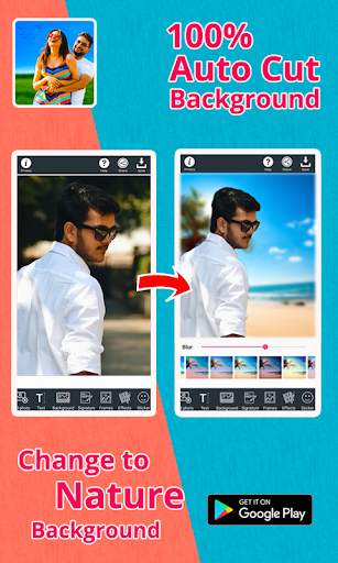 Nature Photo Frame Editor - Auto Cut Background screenshot 2