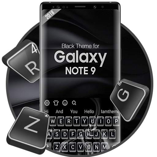 Black Theme for Galaxy Note 9 10001001