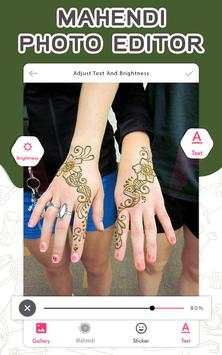 Mahndi Photo Editor : Eid Mehndi Tattoo Editor screenshot 3