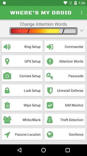 Wheres My Droid screenshot 1