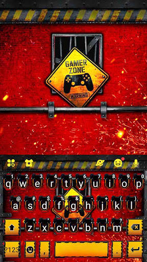 Gamer Zone Keyboard Background screenshot 5