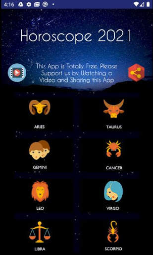 Horoscope 2021 Free screenshot 1