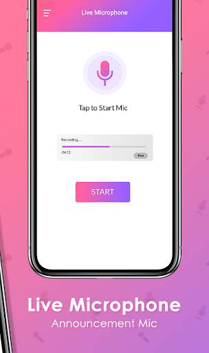 Live Microphone & Announcement Mic screenshot 2