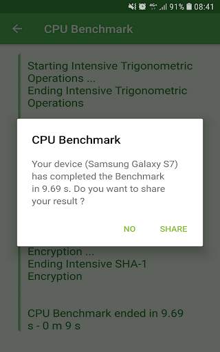 CPU Benchmark скриншот 20