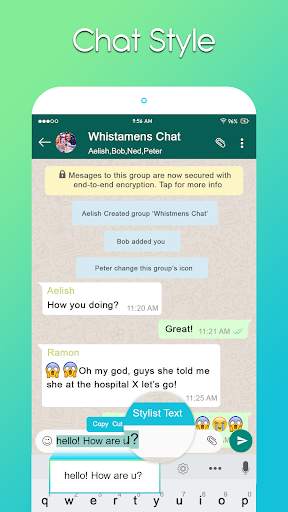 Chat Style For Whatsapp : Stylish Font 2020 screenshot 3