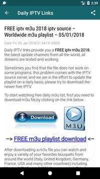 Daily IPTV M3U PLAYLIST screenshot 6