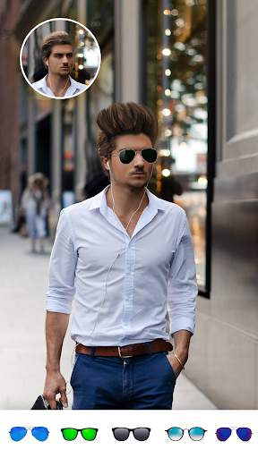 Men Hair Style Photo Editor screenshot 4