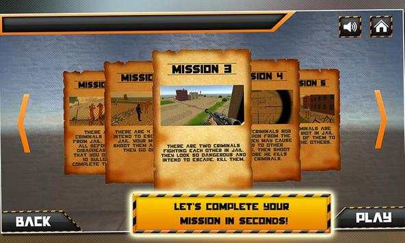 Prison Break Sniper Shooting screenshot 5