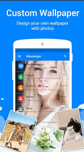 Messenger Parallel Dual App SMS Video Chat Texting screenshot 2