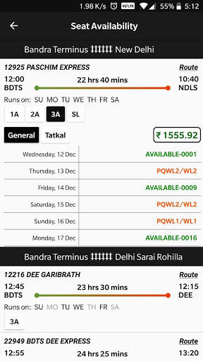 Jurny - Track Your Train Online, PNR Status mobile screenshot 4