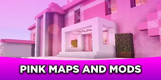 Pink Princess House for Minecraft screenshot 4